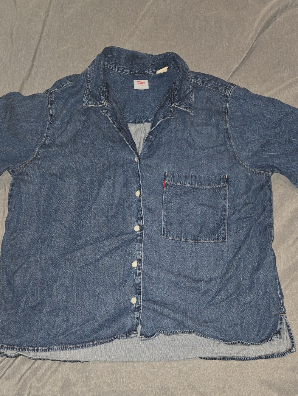 Levi's Indigo Denim Button-Front Shirt